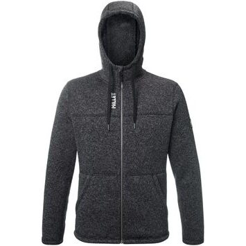 MILLET CHAMONIX KNITWARM HOODIE M ANTHRACITE GREY NEW