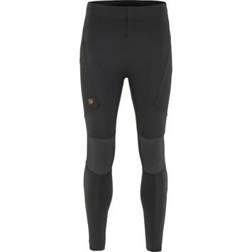 FJÄLLRÄVEN Abisko Trekking Tights Pro M Black-Iron Grey