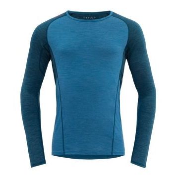 DEVOLD Running Merino 130 Shirt Man, Blue