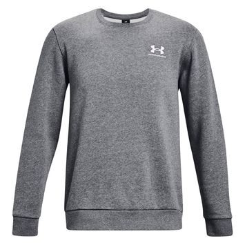 UNDER ARMOUR UA Essential Fleece Crew, Gray