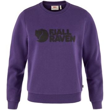 FJÄLLRÄVEN Fjällräven Logo Sweater W Dark Violet