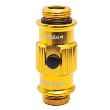 LEZYNE ABS FLIP CHUCK - STD GOLD/HI GLOSS