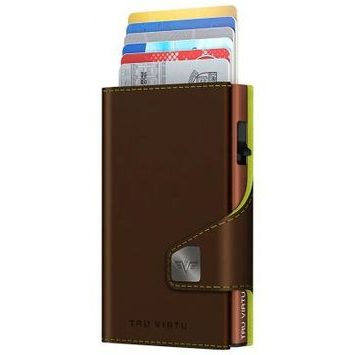 TRU VIRTU Wallet Click & Slide - vegan Bio Apple čokoláda / jablko