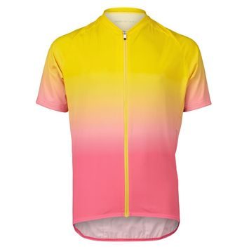POC Y's XC Jersey Gradient Aventurine Yellow/Actnium Pink