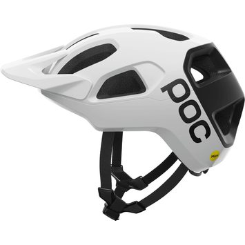 POC Cularis Hydrogen White/Uranium Black Matt w. Logo