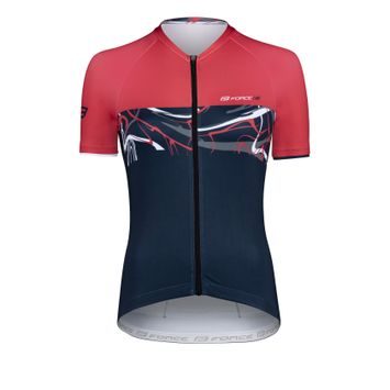 FORCE ART UNI kr. rukáv, tm. modrý-červený