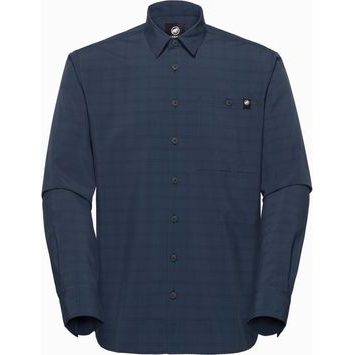 MAMMUT Lenni Longsleeve Shirt Men marine-black
