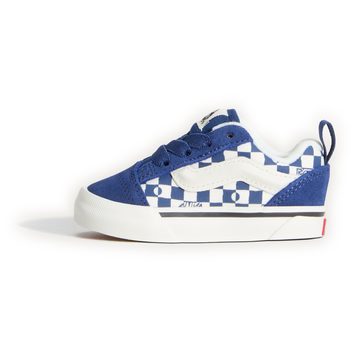 VANS Knu Skool Elastic Lace GEO CHECK INDIGO
