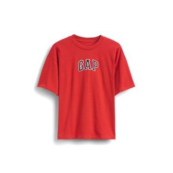 GAP Dětské tričko s logem Americana Červená