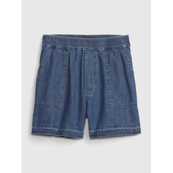 GAP 601008-00 Dětské džínové kraťasy Tmavě modrá