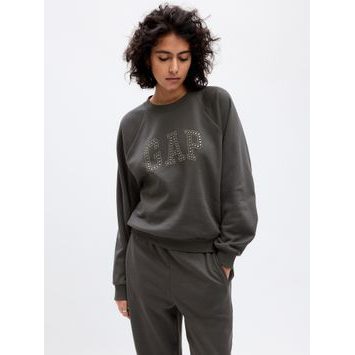 GAP 829096-03 Dámská mikina s logem Šedá