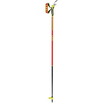 LEKI Mezza Speed, naturalcarbon-fluorescent red-neonyellow