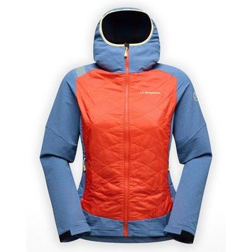 LA SPORTIVA Kap Hybrid Hoody W Cherry Tomato/Moonlight