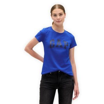 GAP 822874-00 Tričko s logem Tmavě modrá