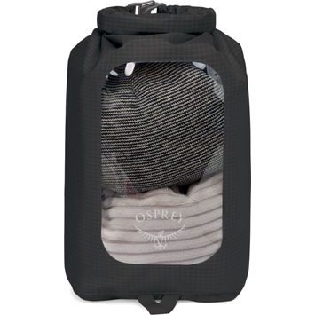 OSPREY DRY SACK 6 W/WINDOW, black