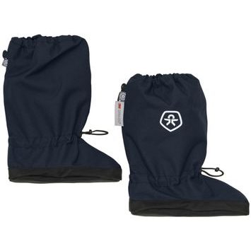 COLOR KIDS Footies W. Anti Slip-Total Eclipse