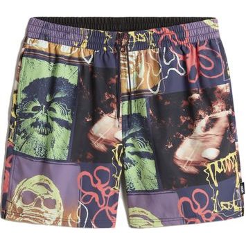 VANS Primary Crazy Print Loose Elastic Boards PARISIAN NIGHT