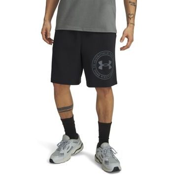 UNDER ARMOUR Rival LW Graphic Shorts-BLK