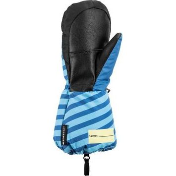 LEKI Little Paw GTX Mitt Long, brightblue-steel blue-frozen yellow