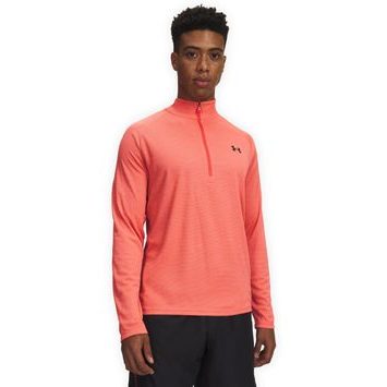 UNDER ARMOUR Tech Textured 1/2 Zip-RED