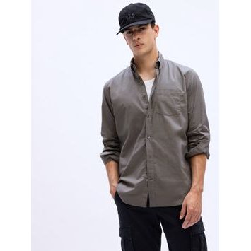 GAP 750552-07 Košile standard, Šedá