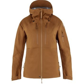 FJÄLLRÄVEN Keb Eco-Shell Jacket W, Chestnut