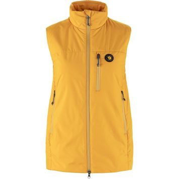 FJÄLLRÄVEN Bergtagen 60 Insulation vest W Mustard Yellow