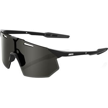 100% HYPERCRAFT SQ - Matte Black - Smoke Lens
