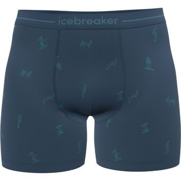 ICEBREAKER M Mer 150 Anatomica Boxers Ski Day, ATLANTIS/TOPAZ/AOP