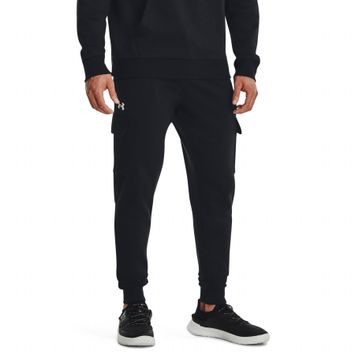 UNDER ARMOUR Rival Fleece Cargo Jogger-BLK