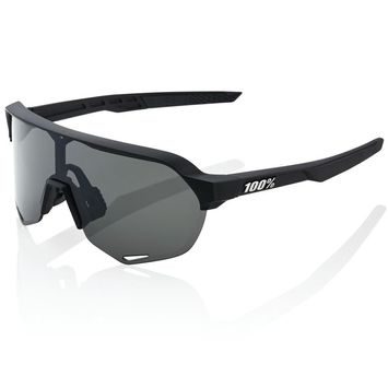 100% S2, Soft Tact Black - Smoke Lens