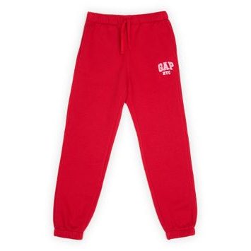 GAP 797784-05 Dětské tepláky s logem Červená