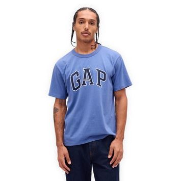GAP 797924-15 Tričko s logem Modrá