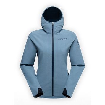 LA SPORTIVA Descender Storm Jkt W Limestone/Night Sky