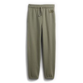 GAP 862096-01 Dětské tepláky s logem Zelená