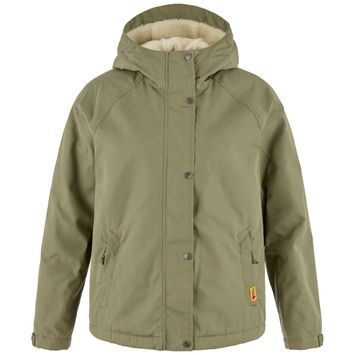 FJÄLLRÄVEN Vardag G-1000 Pile Jacket W Green