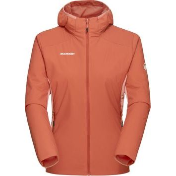 MAMMUT Rime Light IN Flex Hooded Jacket Women brick-quartz dust