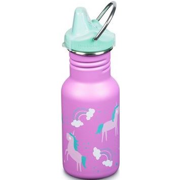 KLEAN KANTEEN Kid Classic Narrow w/Kid Sippy Cap 355 ml, unicorns