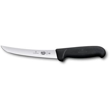 VICTORINOX Fibrox, boning knife, 15cm, straight, black