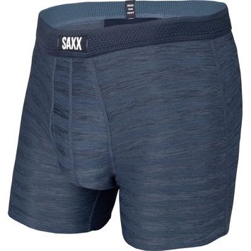 SAXX DROPTEMP COOL MESH BB FLY, dark denim heather