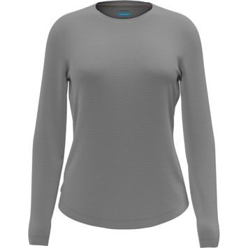 ICEBREAKER W Mer 125 Cool-Lite Sphere III LS Tee METRO HTHR