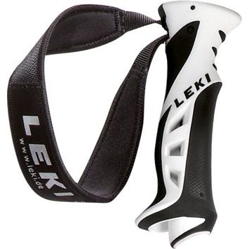LEKI PAS-V2 Soft grip 18mm with LSS-N, white-black