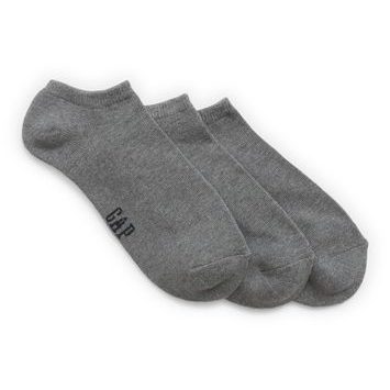 GAP 733793-02 Ponožky, 3 páry Šedá