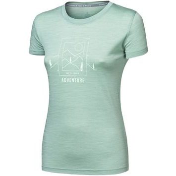 SENSOR MERINO AIR SAY YES dámské triko kr.rukáv basil green