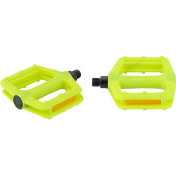 TREK Pedal VP Components VP-536 9/16" Visibility Green Pair