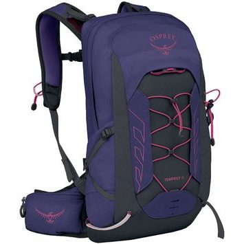OSPREY TEMPEST 11, deep fig/hotspot pink
