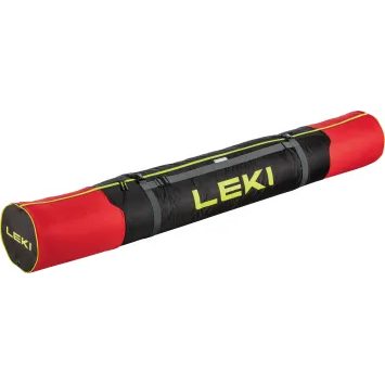LEKI Cross Country Ski Bag, bright red-black-neonyellow