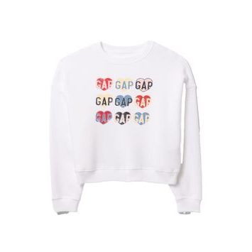 GAP Oversize mikina Šedá