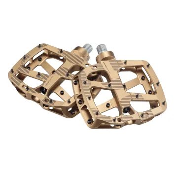 E*THIRTEEN Plus | Flat Pedal | Alloy Body | 22 Pins | Bronze