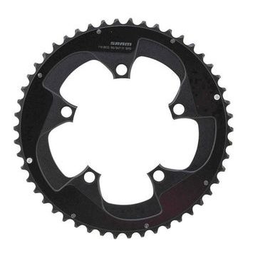 SRAM CRING ROAD RED 11S 50T 110 AL5 BTBLK 2PN